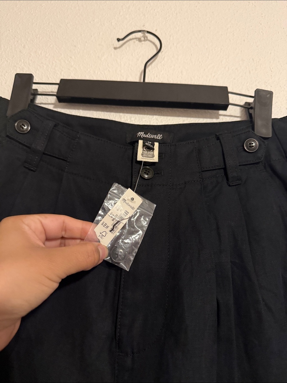 Madewell The Petite Harlow Wide-Leg Pant - Picture 4 of 8